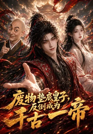 《废物垫底皇子，反倒成为千古一帝》漫剧封面