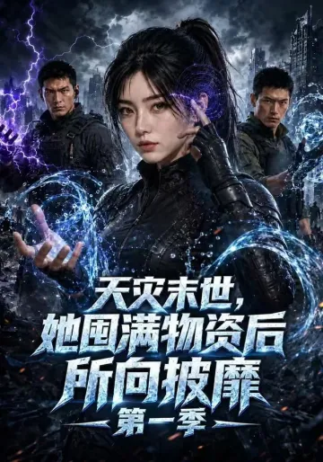 《天灾末世，她囤满物资后所向披靡！》漫剧封面